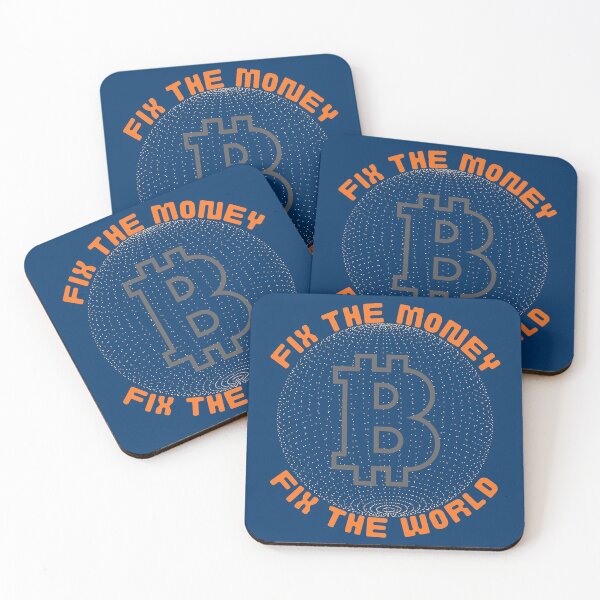 Item preview, Bitcoin Fix The Money Fix The World designed and sold by ravishdesigns.