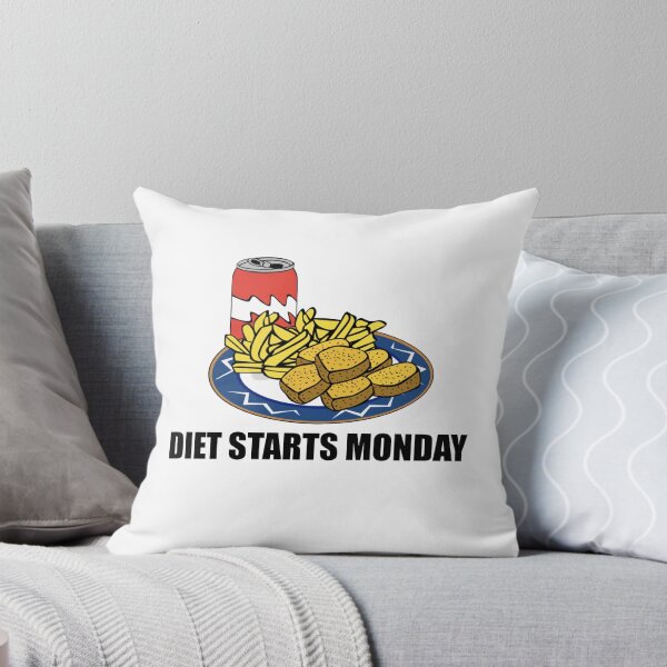 Item preview, Diet Starts Monday designed and sold by DolceandBanana.