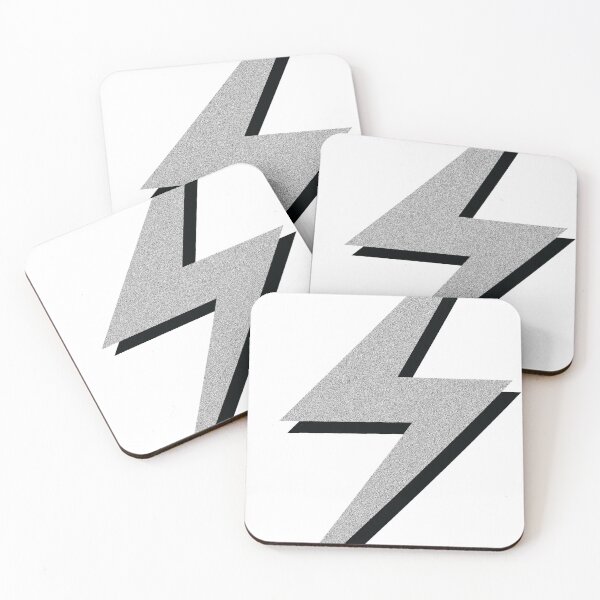 Item preview, silver glitter lightning designed and sold by ekb33-.