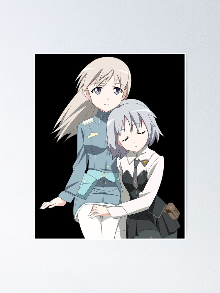 Eila Ilmatar Juutilainen And Sanya V Litvyak Strike Witches Poster Von Piowear4you Redbubble