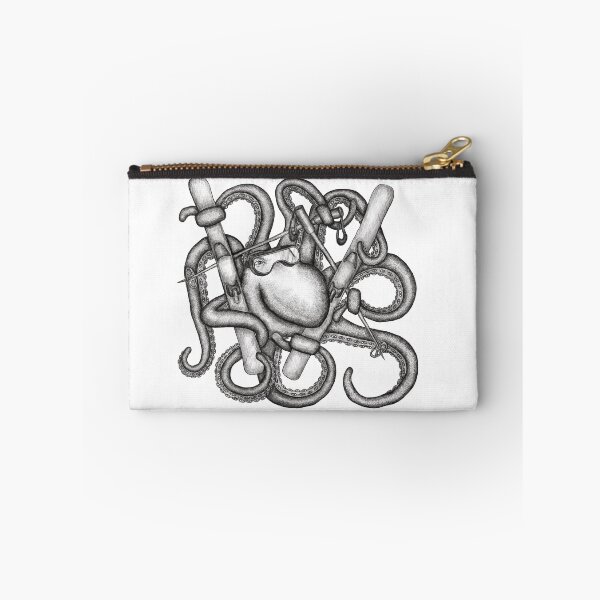 Item preview, Skiing Octopus designed and sold by aliciakeyser.