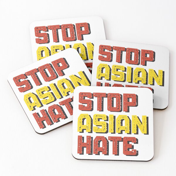 Item preview, Stop Asian Hate End Racism Treat People With Kindness designed and sold by StickerbashCo.