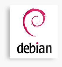 Debian LINUX Metal Print