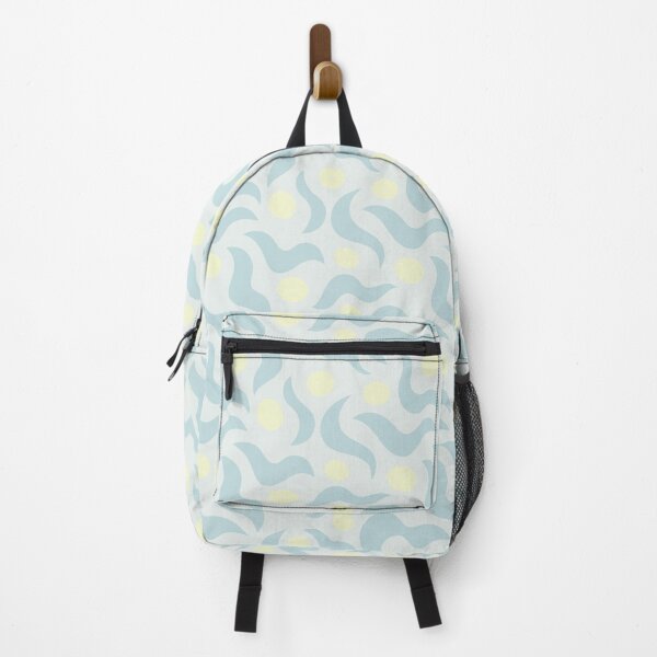 Item preview, Asbtract printed pattern in yellow and light green colors designed and sold by ninelemoon.