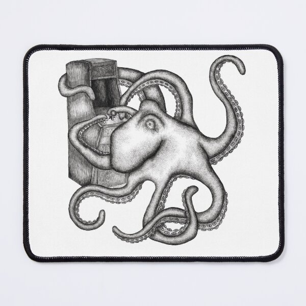 Item preview, Arcade Game Octopus designed and sold by aliciakeyser.