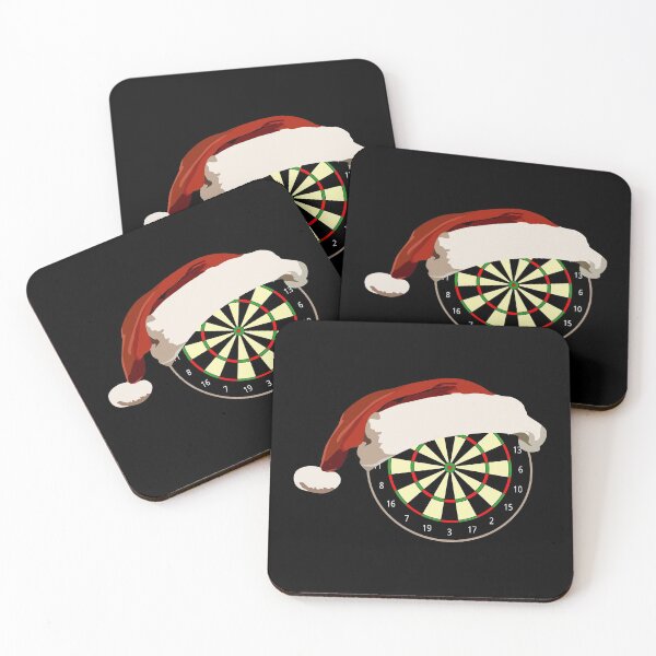 Item preview, Santa Darts board sport drawing designed and sold by Blondiabshop.