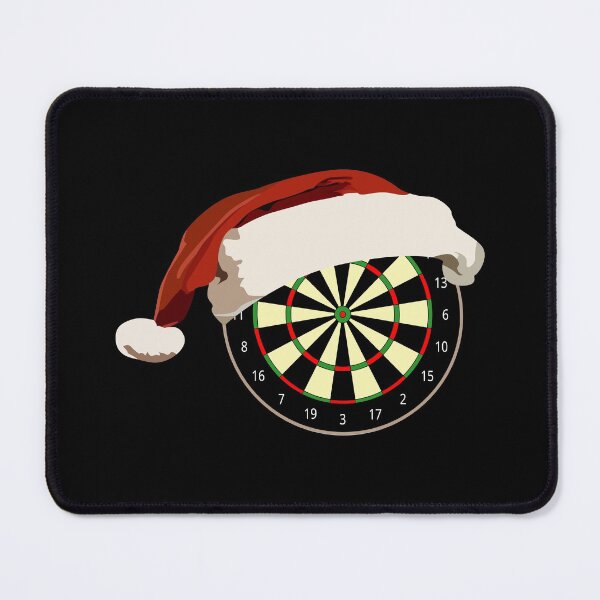 Item preview, Santa Darts board sport drawing designed and sold by Blondiabshop.