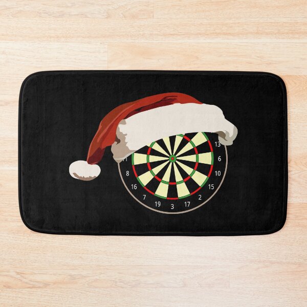 Item preview, Santa Darts board sport drawing designed and sold by Blondiabshop.