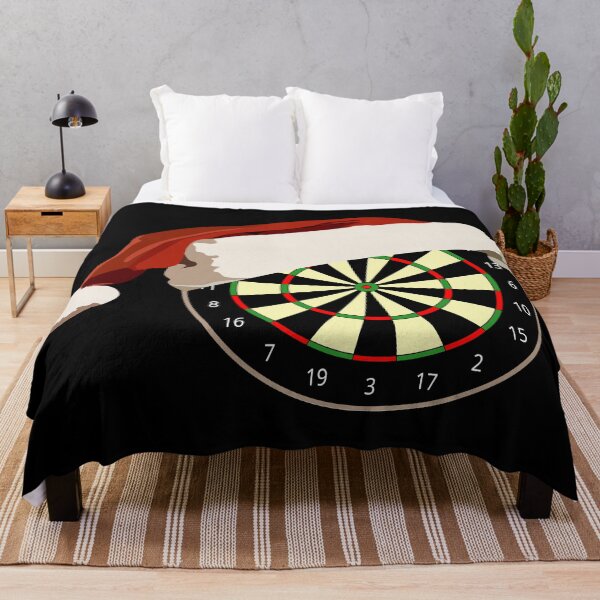 Item preview, Santa Darts board sport drawing designed and sold by Blondiabshop.