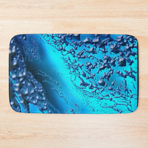 Item preview, Illustration of luminating blue water designed and sold by ReachForArt.
