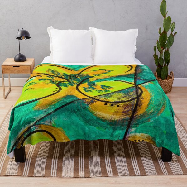 Artikelvorschau, 3. Abstraktes Blumenfeld - Acrylmalerei entworfen und verkauft von AlinaSCorner.