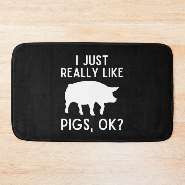Item preview, I Just Really Like Pigs Ok - Funny Pig Lover Gift designed and sold by lou731.
