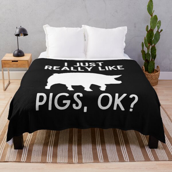 Item preview, I Just Really Like Pigs Ok - Funny Pig Lover Gift designed and sold by lou731.