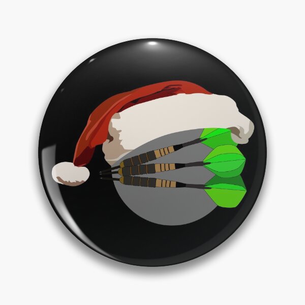Item preview, Santa Darts sport drawing designed and sold by Blondiabshop.