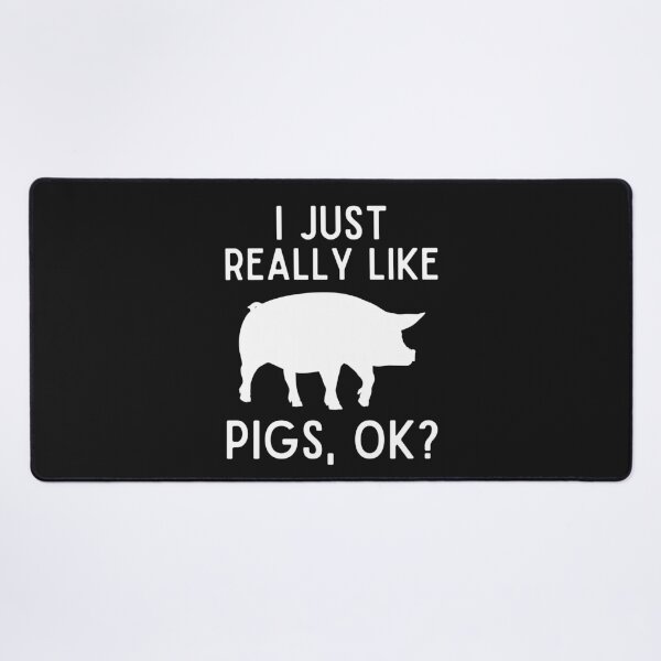 Item preview, I Just Really Like Pigs Ok - Funny Pig Lover Gift designed and sold by lou731.