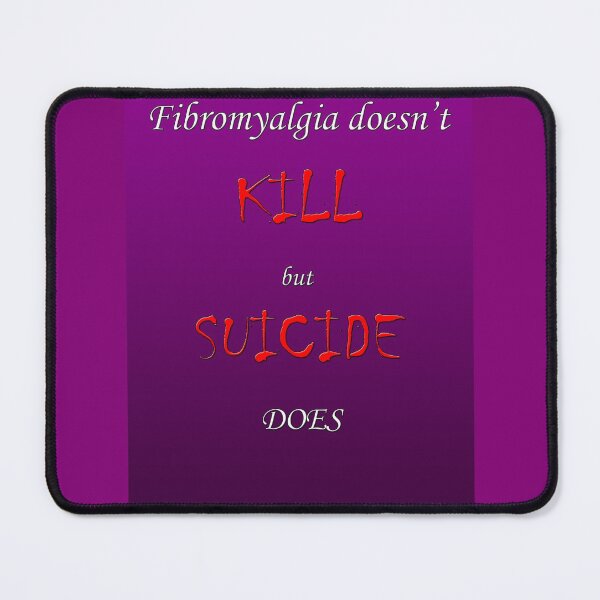 Item preview, Fibromyalgia Doesn't Kill designed and sold by Amber Opphile.