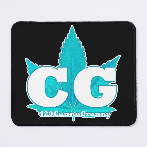 Item preview, 420 canna granny blue green designed and sold by CannaGranny™ .