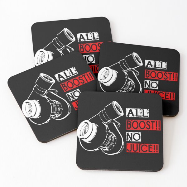Item preview, All Boost No Juice Turbo Car Street Racing Drag Racing  designed and sold by NerdCulture.