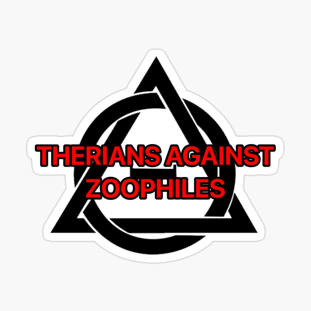 Therians Against Zoophiles Pin for Sale by jaedenOZA