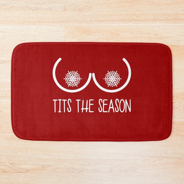 Item preview, funny snowflake, tits the season, Naughty Nice Nobhead , Rude Funny Christmas Check List , Christmas Party,  Karma, gift for him,  designed and sold by joygift369.