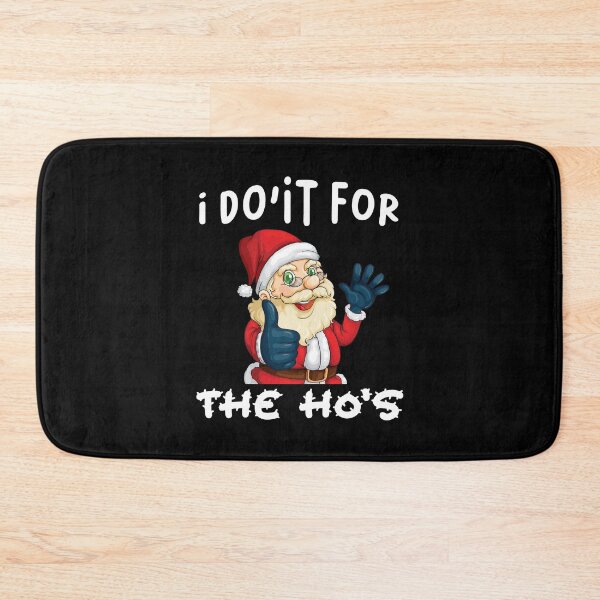 Item preview, I Do It For The Hos Classic T-shirt Funny Merry Christmas and Santa Claus Essential T-shirt designed and sold by Achrafilla1.