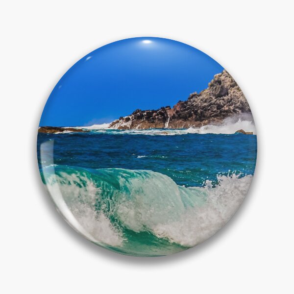 Item preview, Waves crashing on Hahei Beach, New Zealand designed and sold by Lyl Dil Creations.