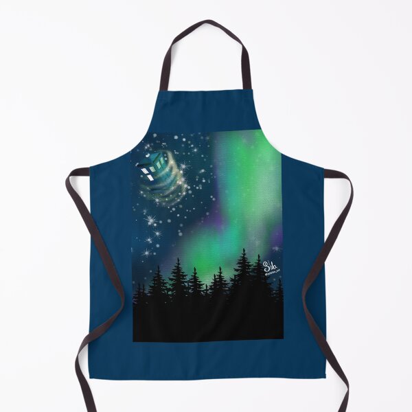 Item preview, Aurora borealis and a blue box designed and sold by acsalva.