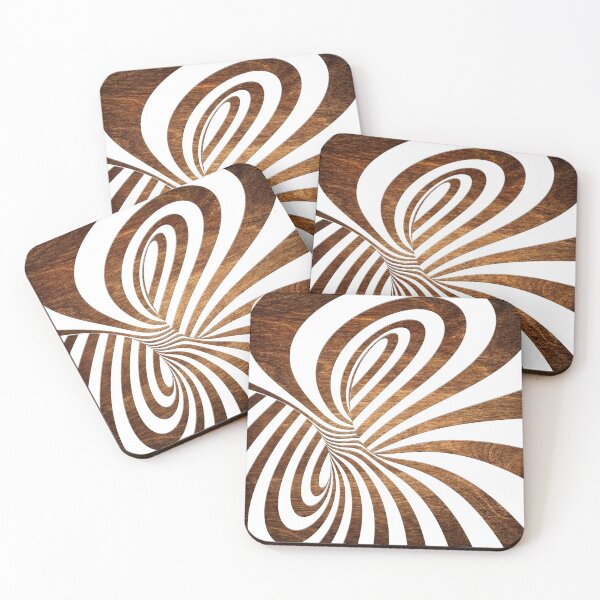 Item preview, wooden spiral loop design designed and sold by Ferit Kurt.