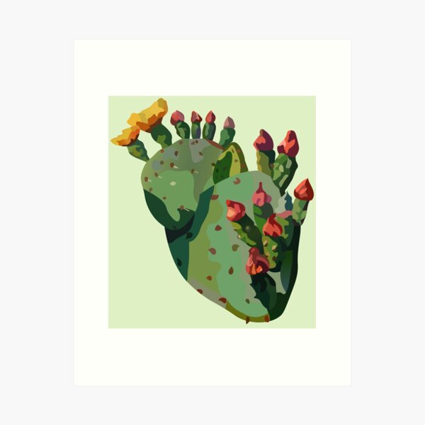 Lata mexicano Decoración Cactus Nopal/milagros 