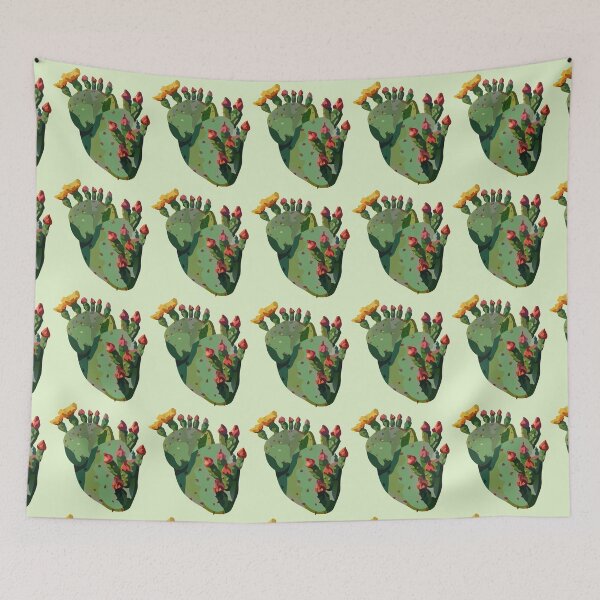Item preview, Corazón Nopal - Heart Cactus designed and sold by emiliapapaya.