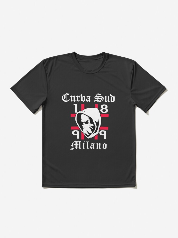 CURVA SOUTH MILAN Active T-Shirt by lounesartdessin