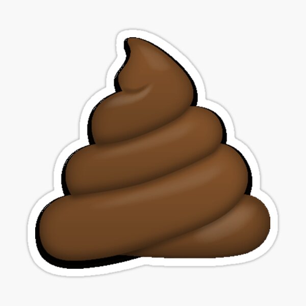 Emoji de merde ordinaire Sticker