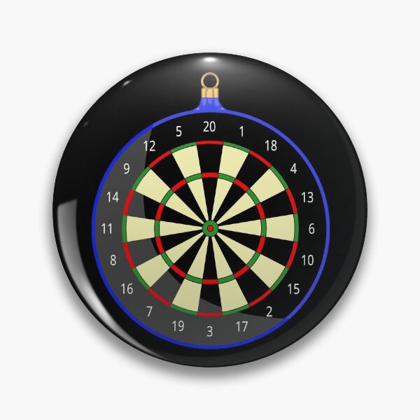 Item preview, Darts christmas ball sport drawing designed and sold by Blondiabshop.