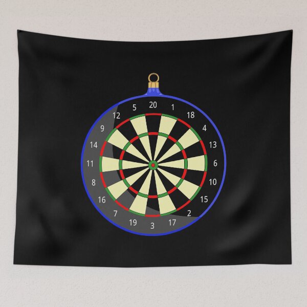 Item preview, Darts christmas ball sport drawing designed and sold by Blondiabshop.