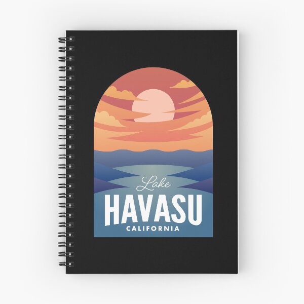 Item preview, Lake Havasu CA Retro Sunset designed and sold by HalpinDesign.