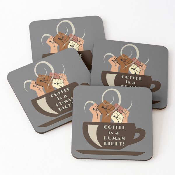 Item preview, Coffee is a human Right - Original Design designed and sold by NathanTG.
