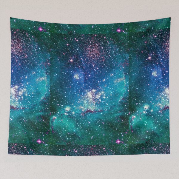 Item preview, Turquoise Blue Star Galaxy, Cosmos designed and sold by newburyboutique.