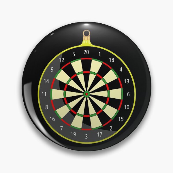 Item preview, Darts christmas ball sport drawing designed and sold by Blondiabshop.