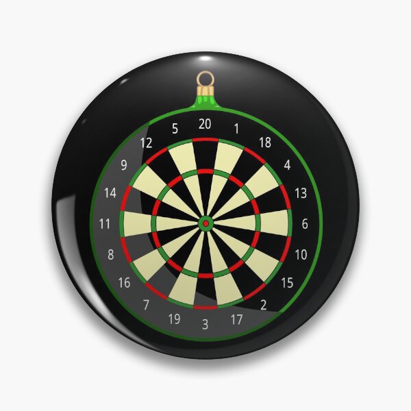 Item preview, Darts christmas ball sport drawing designed and sold by Blondiabshop.