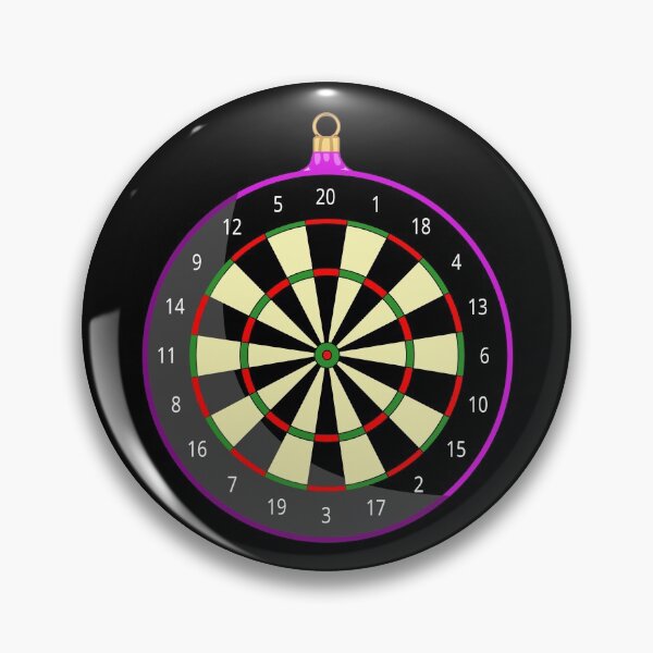 Item preview, Darts christmas ball sport drawing designed and sold by Blondiabshop.