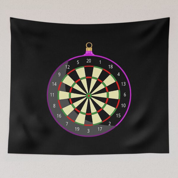 Item preview, Darts christmas ball sport drawing designed and sold by Blondiabshop.