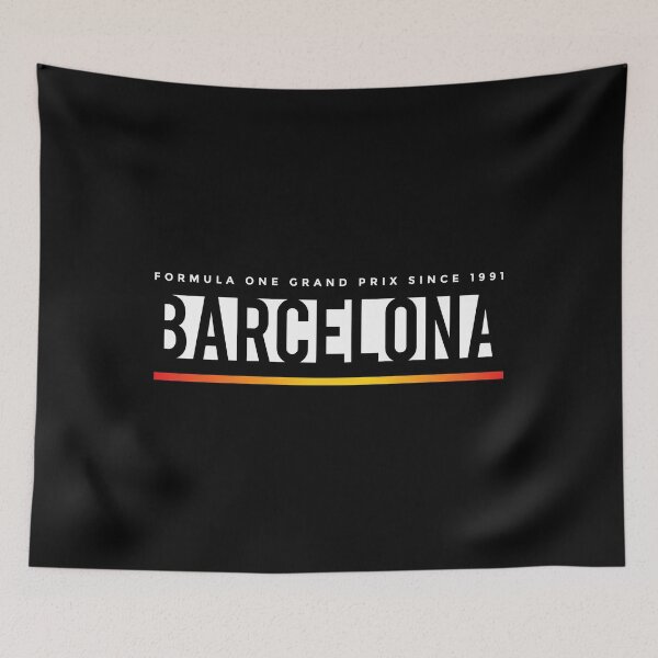 Item preview, Barcelona Formula Racing Shirt 3 designed and sold by ginokelleners.