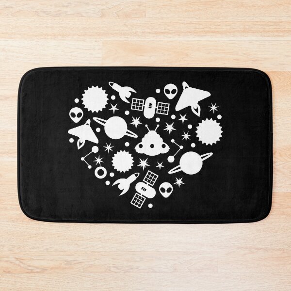 Item preview, alien happy valentines day heart white  designed and sold by Gossip Rag.
