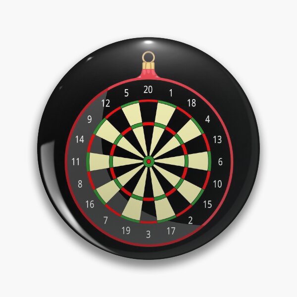 Item preview, Darts christmas ball sport drawing designed and sold by Blondiabshop.