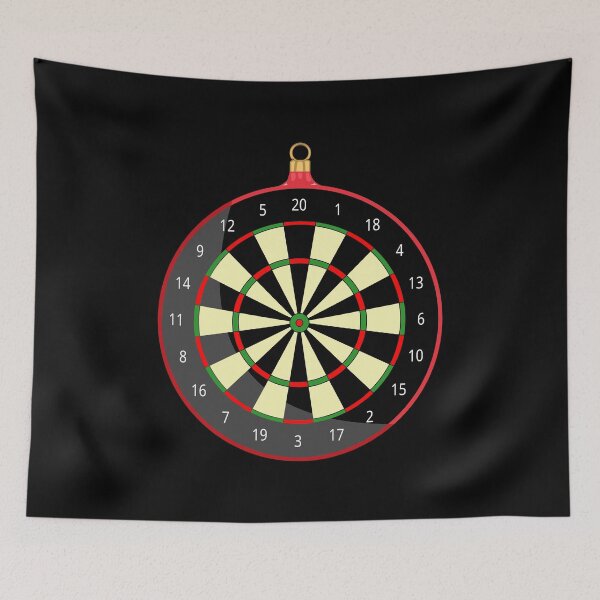 Item preview, Darts christmas ball sport drawing designed and sold by Blondiabshop.