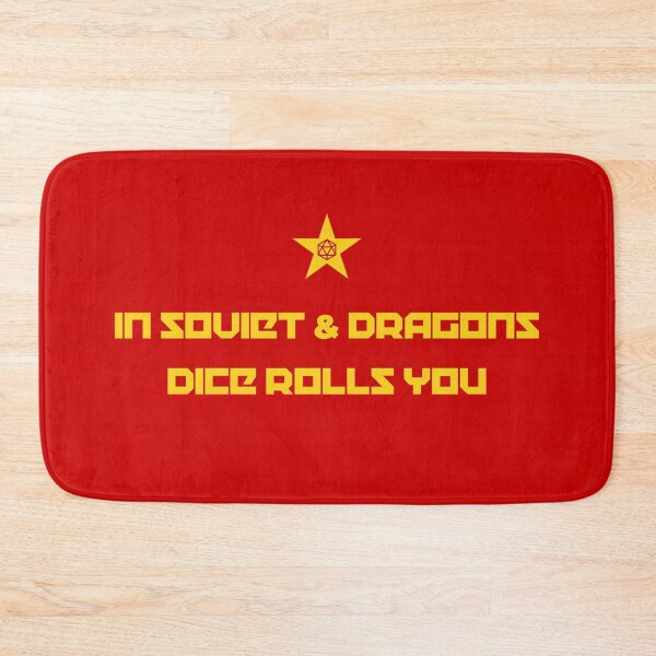 Item preview, In Soviet & Dragons - Dice Rolls You designed and sold by PatternTree.