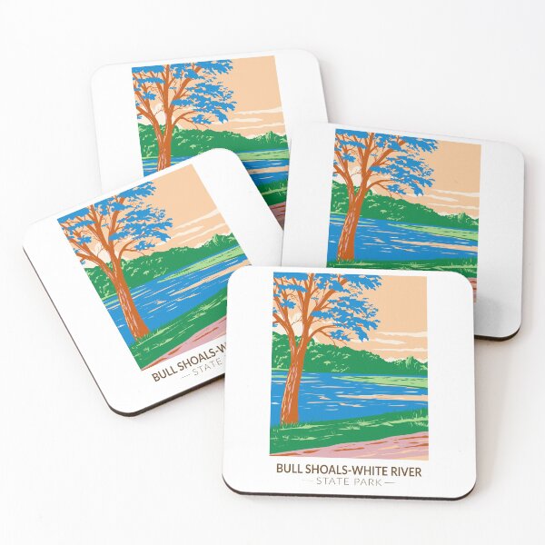 Item preview, Bull Shoals - White River State Park Arkansas Vintage designed and sold by KrisSidDesigns.