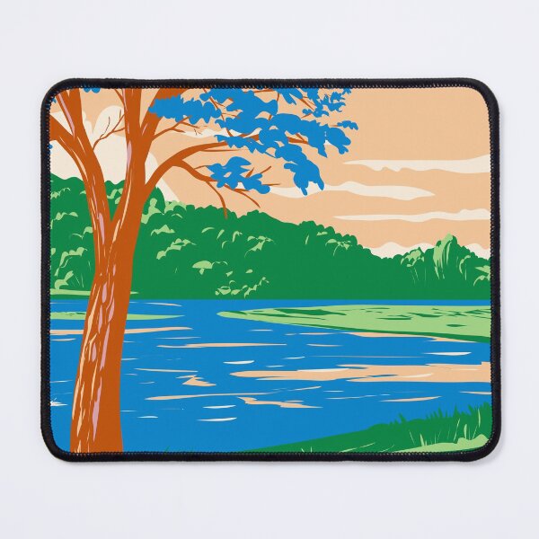 Item preview, Bull Shoals - White River State Park Arkansas Vintage designed and sold by KrisSidDesigns.