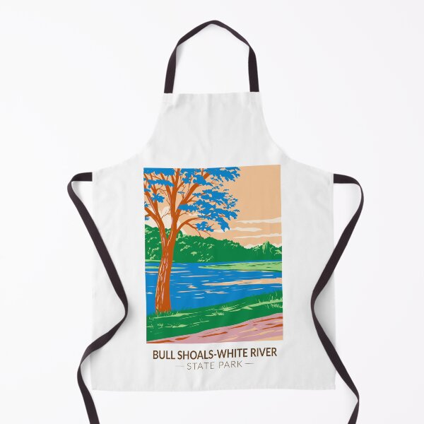 Item preview, Bull Shoals - White River State Park Arkansas Vintage designed and sold by KrisSidDesigns.