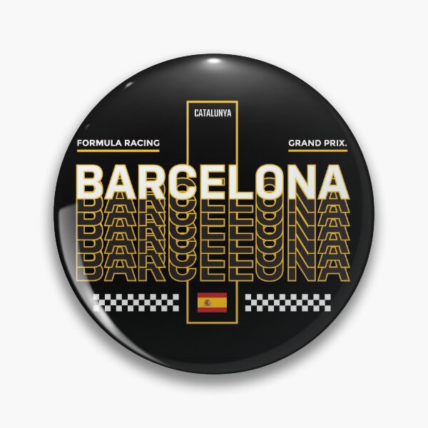 Item preview, Barcelona Formula Racing Shirt 2 designed and sold by ginokelleners.